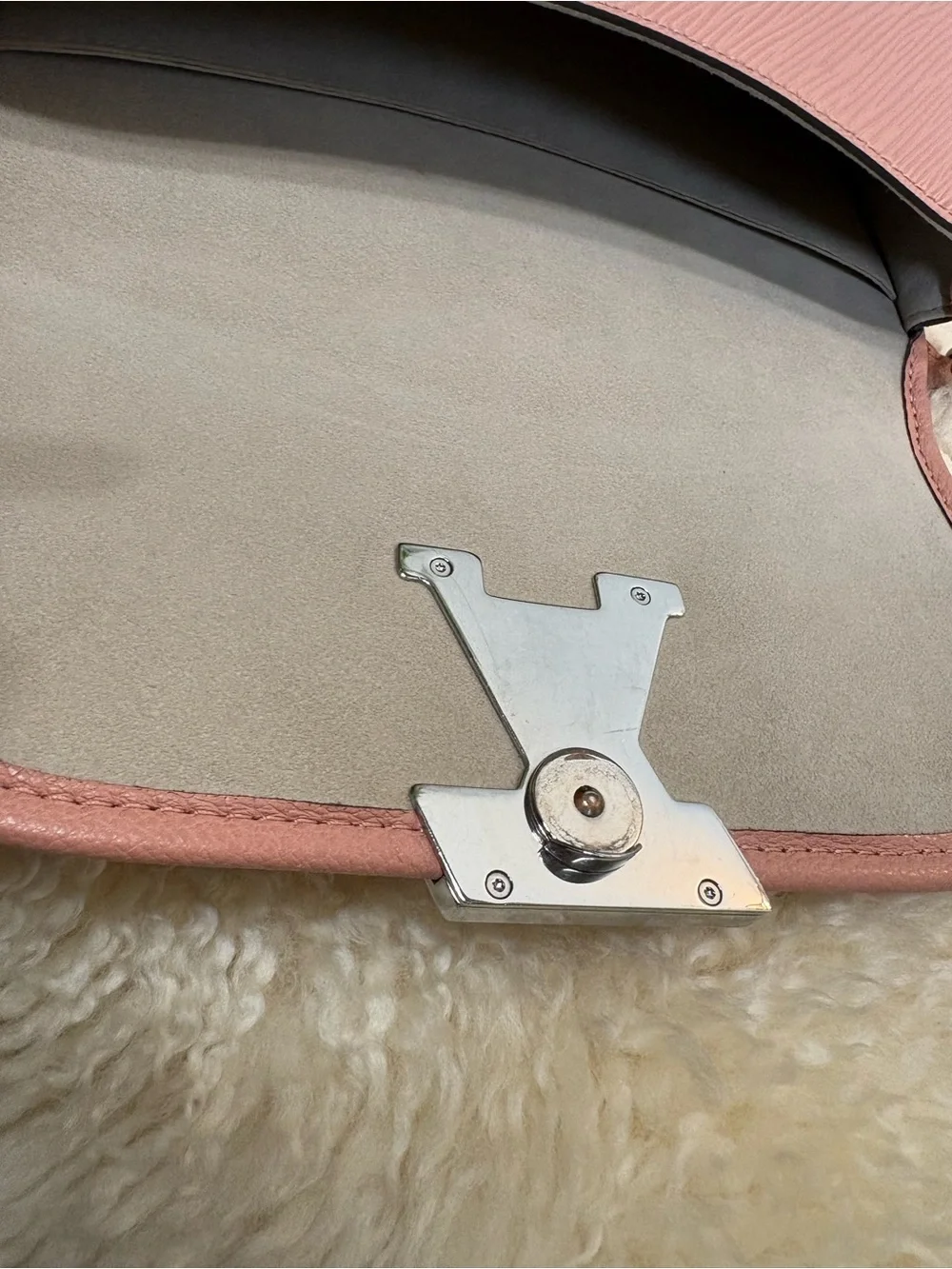 Louis Vuitton Epi Buci Leather Shoulder Bag *EUC